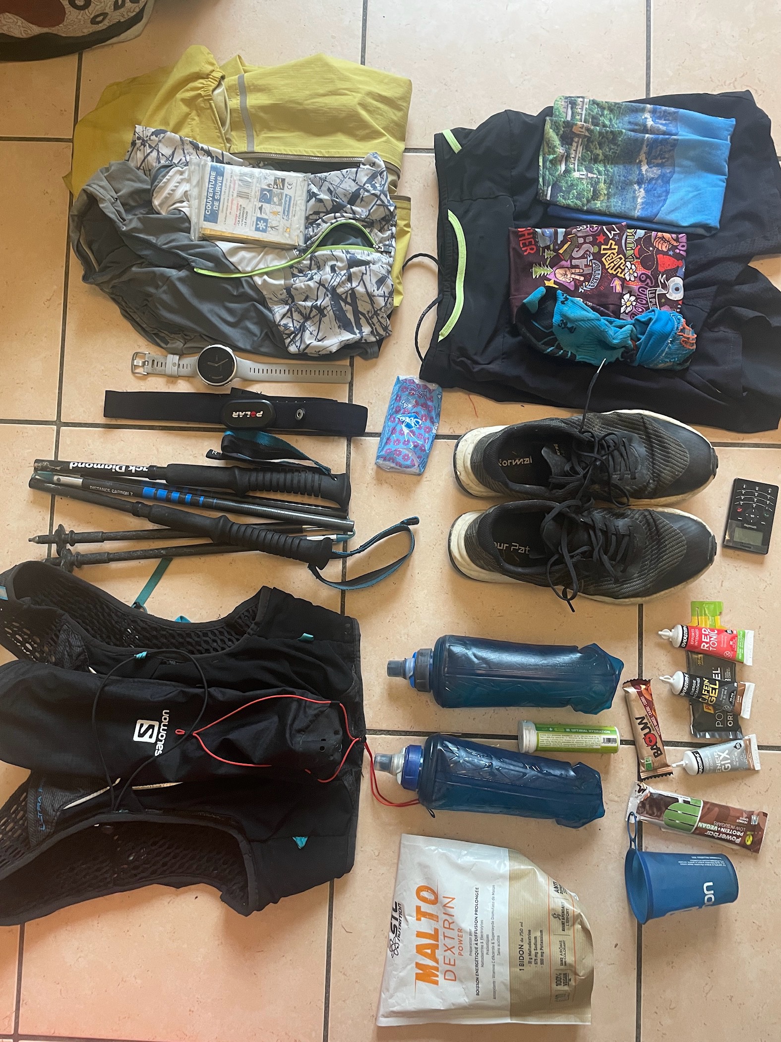 Materiel de Trail